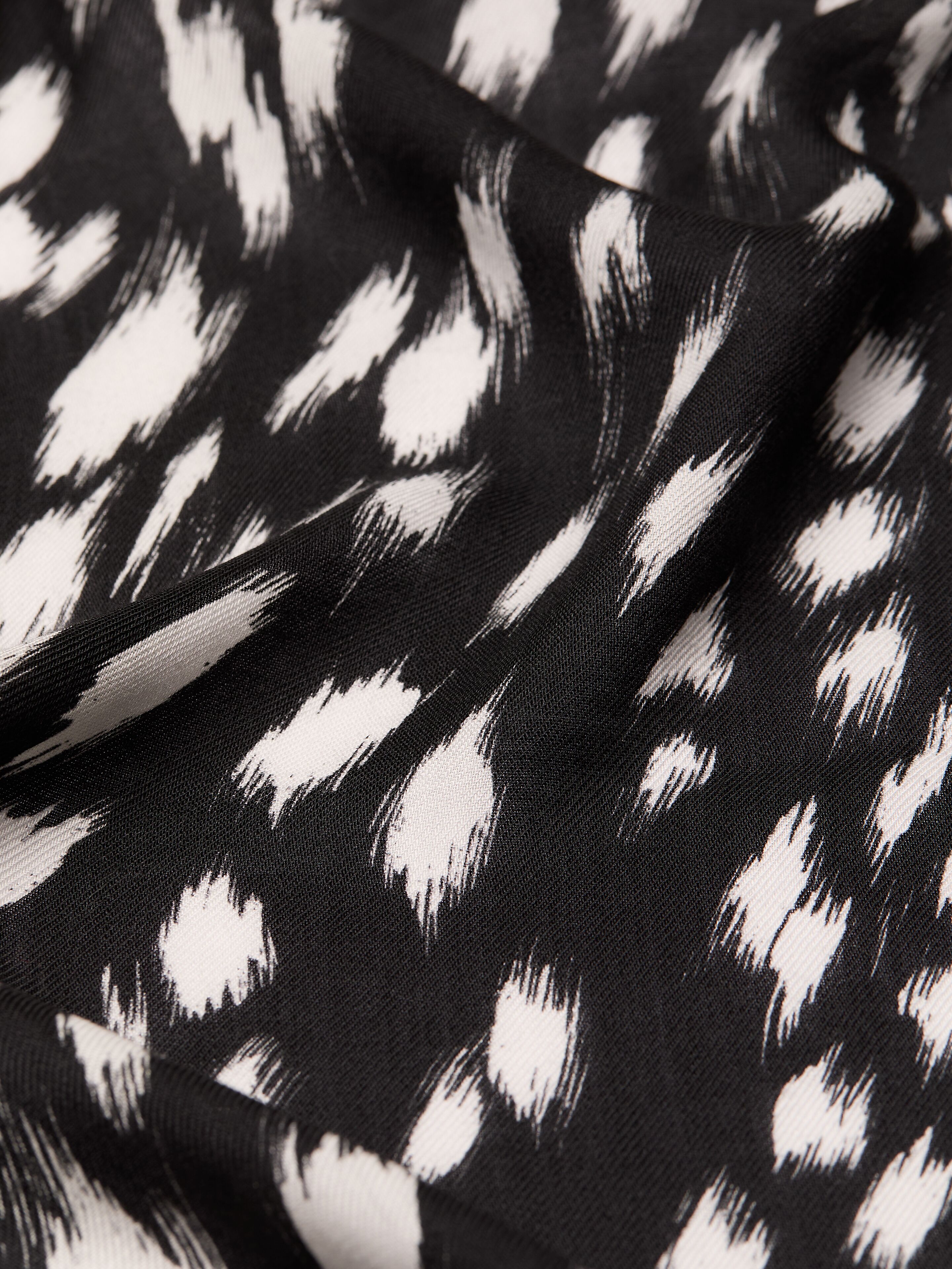 アニマルプリント シルク ストール